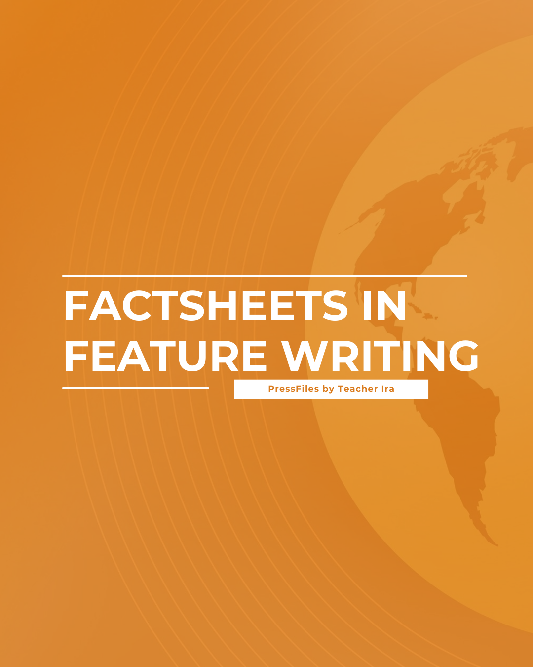 FACTSHEET - FEATURE WRITING [NEW RELEASE]