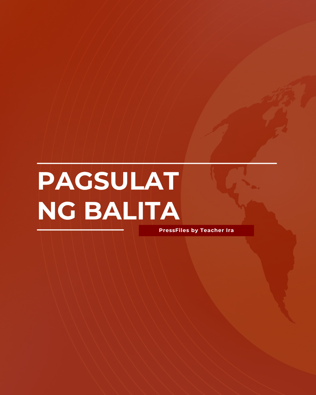 PAGSULAT NG BALITA